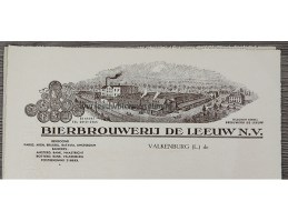 leeuwbier briefhoofd 1930